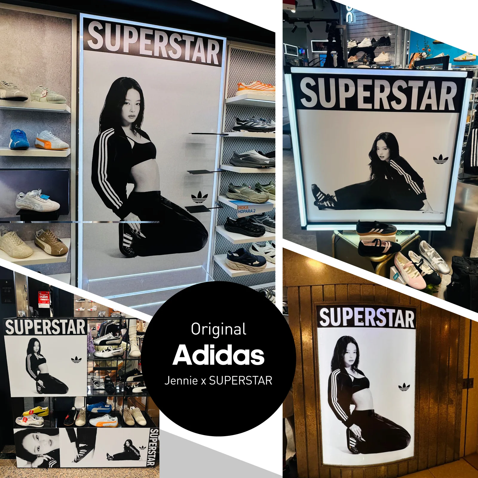 adidas Originals Jennie × SUPERSTAR作品集圖板