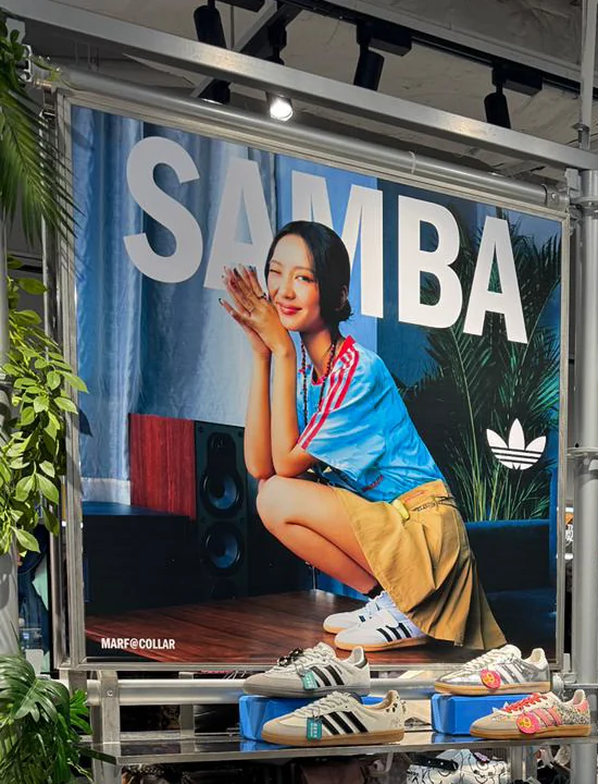 Marf × Samba 店內宣傳圖像