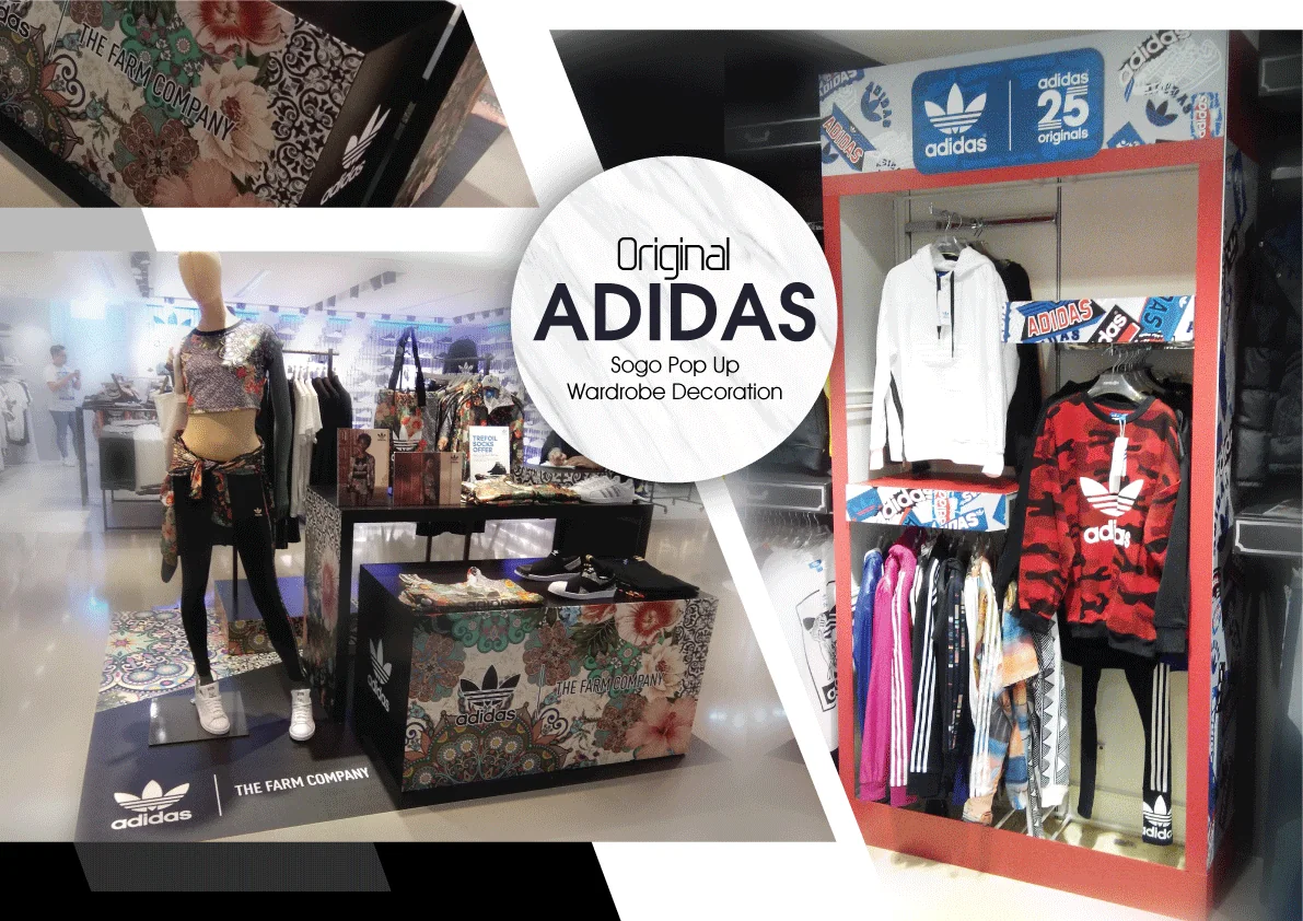 adidas Originals SOGO 快閃店作品集圖板