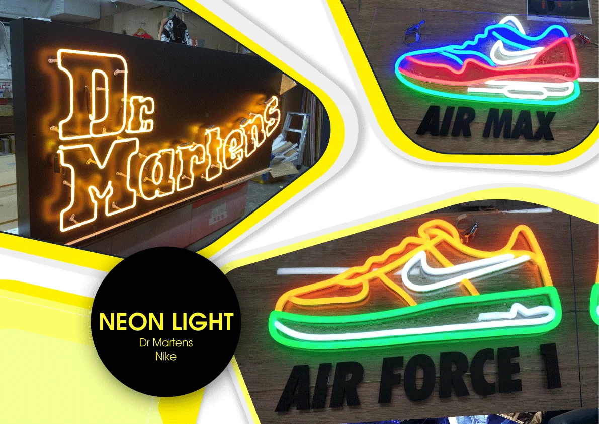 Dr. Martens 霓虹燈招牌作品集圖板